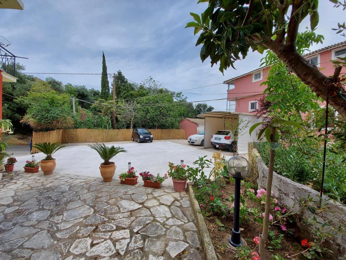Niki Thalia Corfu Viros Apartment 2 Kastanéa Esterno foto